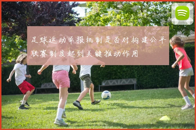 足球运动举报机制是否对构建公平联赛制度起到关键推动作用